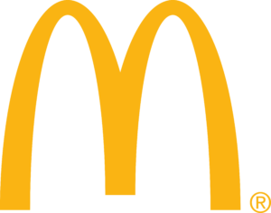 Logotipo da marca McDonald's.