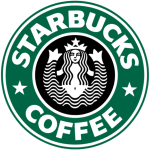 Versão de 1987 do logotipo da Starbucks.