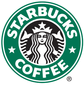 Versão de 1992 do logotipo da Starbucks.