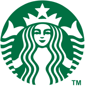 Versão atual do logotipo da Starbucks.